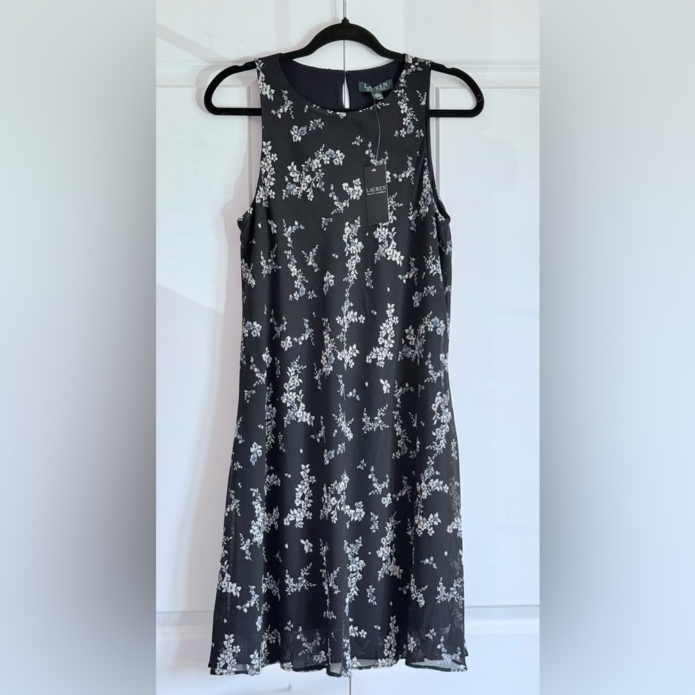 Ralph Lauren Sleeveless Floral Midi Dress SZ.10